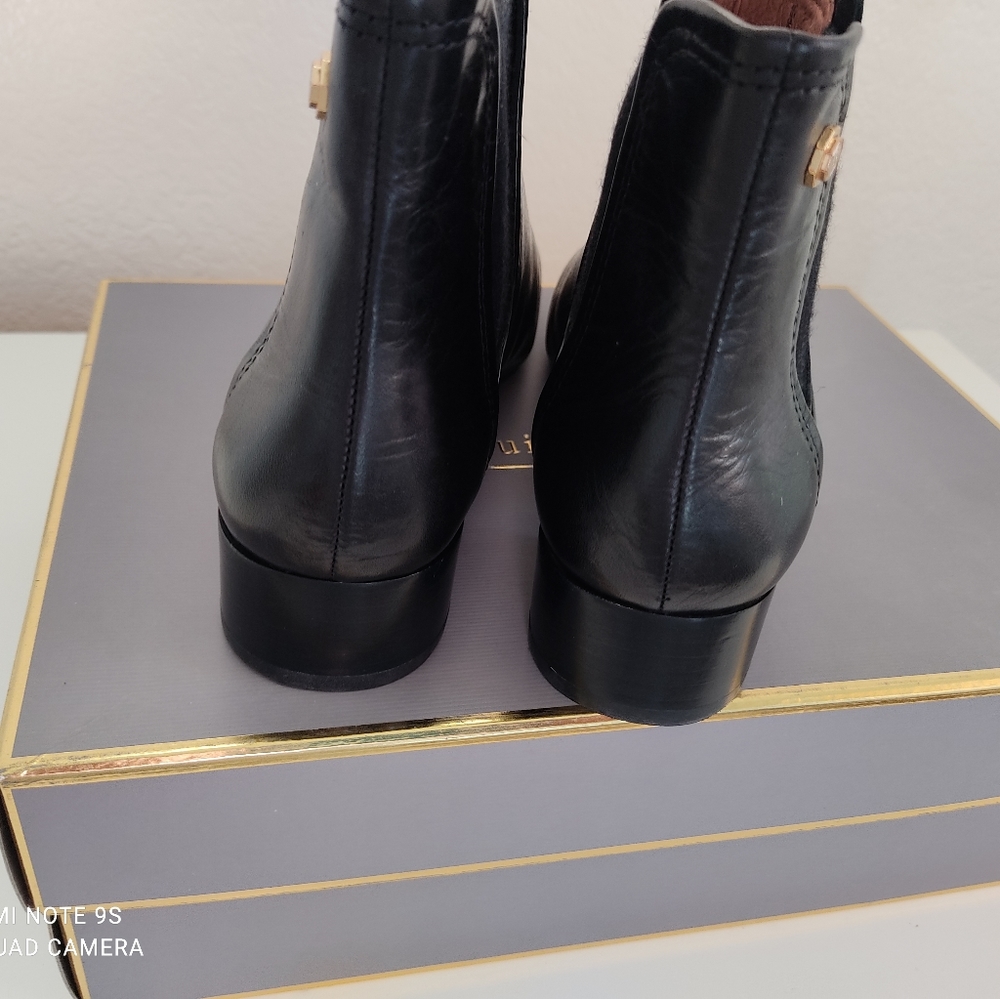 Loise et Cie boots , black candied veg/lamb nap